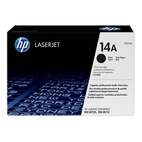 Toner 14A HP nero  CF214A